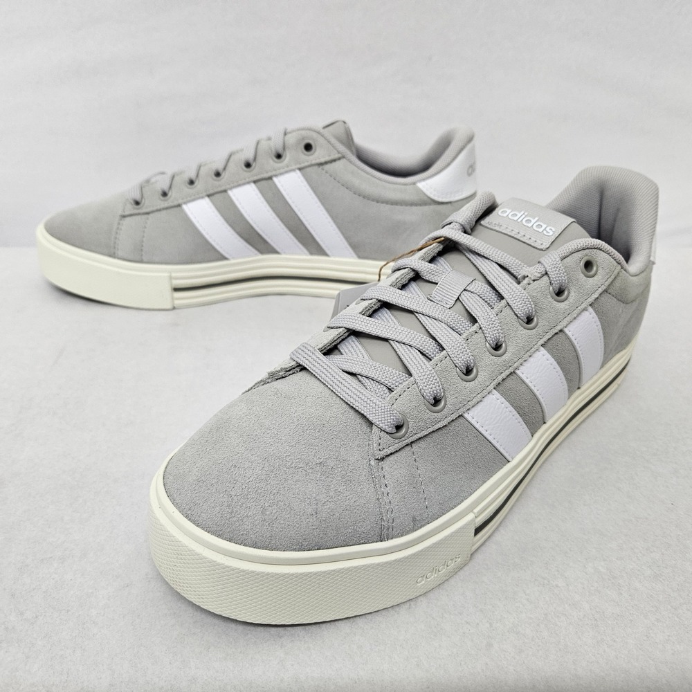 Adidas Daily 4.0 Skateboarding Shoes IF4504 Gray White Men's Size 9 - Picture 4 of 11